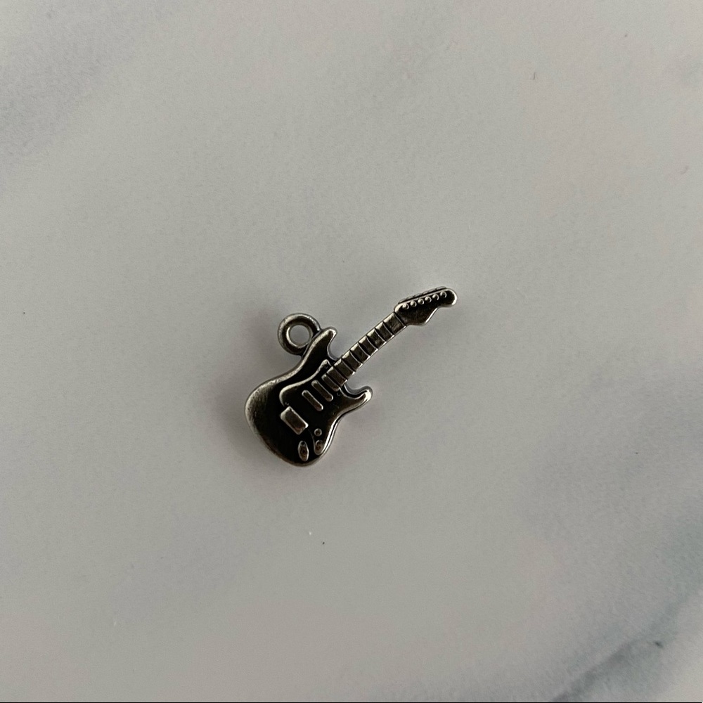 James Avery Retired Electric Guitar Charm
